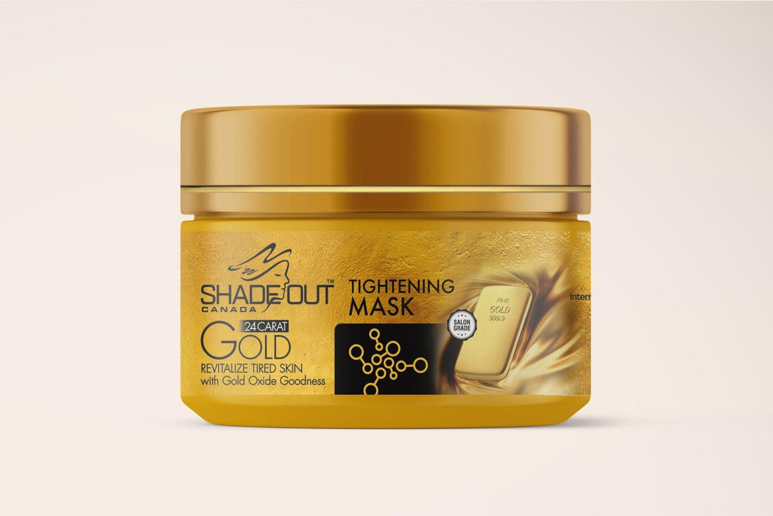 24 Carat Gold Facial Mask - Shadeout Cosmetics